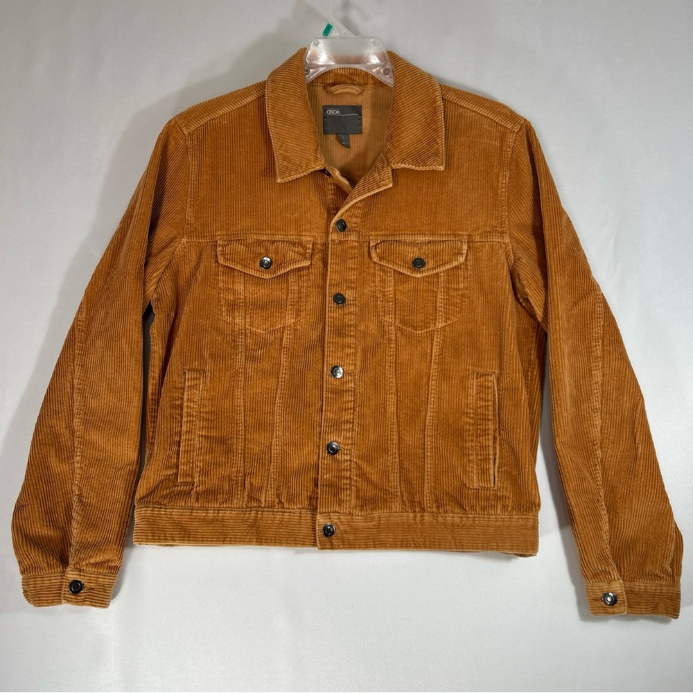 Burnt Orange Corduroy Jacket